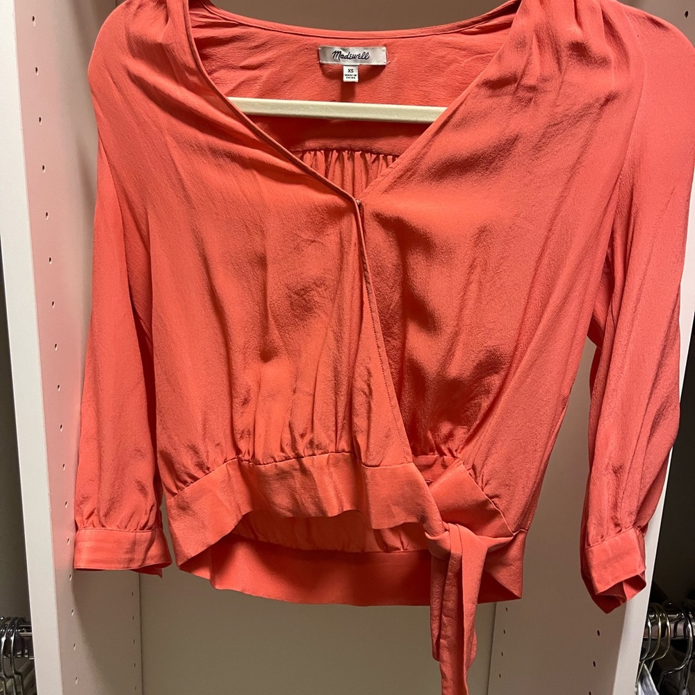 Madewell long sleeve top